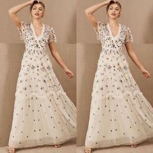 New Needle & Thread Prairie
floral embroidered maxi